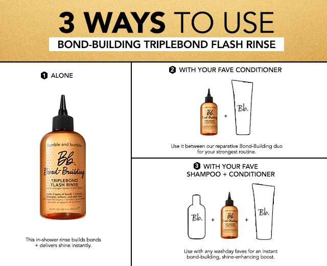 Bond-Building Triplebond Flash Rinse