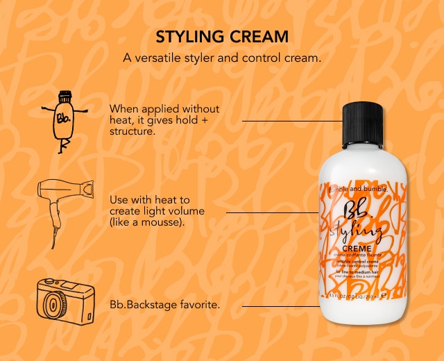 Crème coiffante