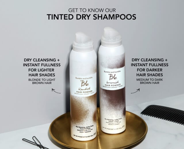 Shampoing sec teinté en poudre pour cheveux châtains