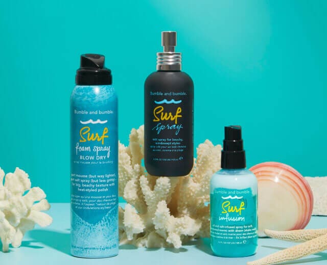 Mousse en vaporisateur pour le séchage au sèche-cheveux Surf 