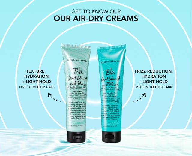 Soin coiffant Don’t Blow It (cheveux épais) Crème pour séchage à l’air libre