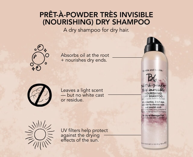Shampoing sec nourrissant en poudre Prêt-à-powder Très Invisible